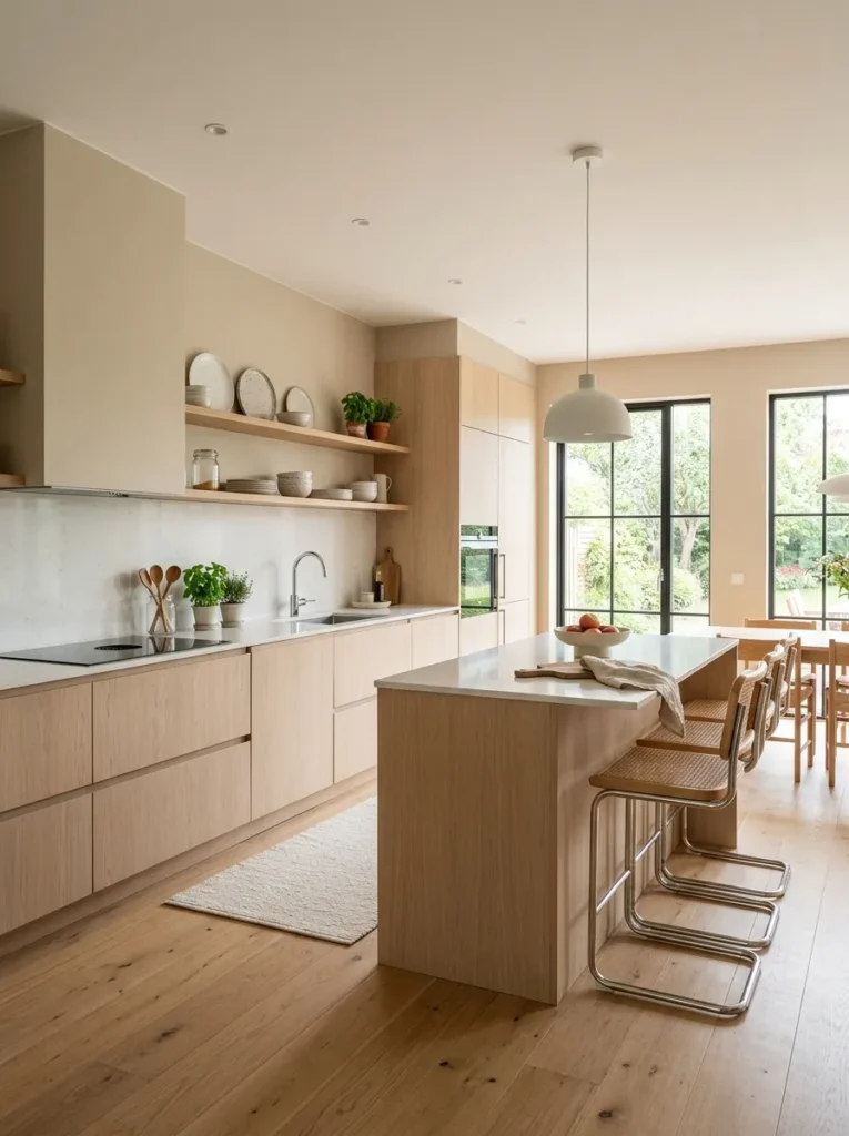 Light Oak Cabinetry