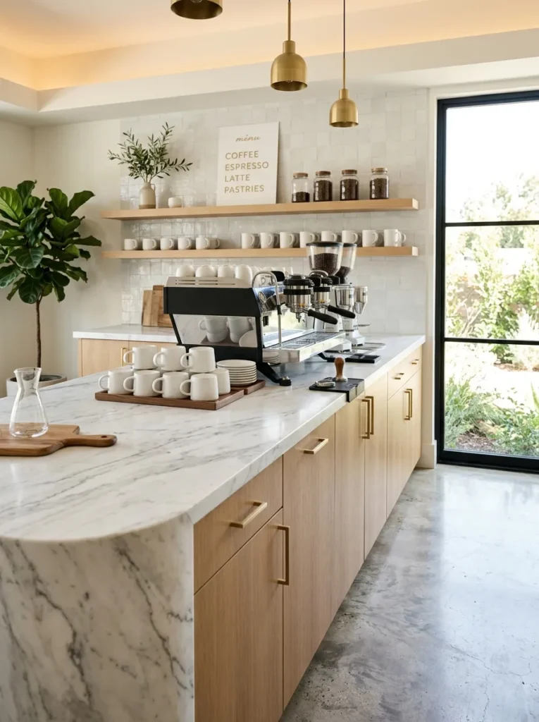 Marble Countertop Accent