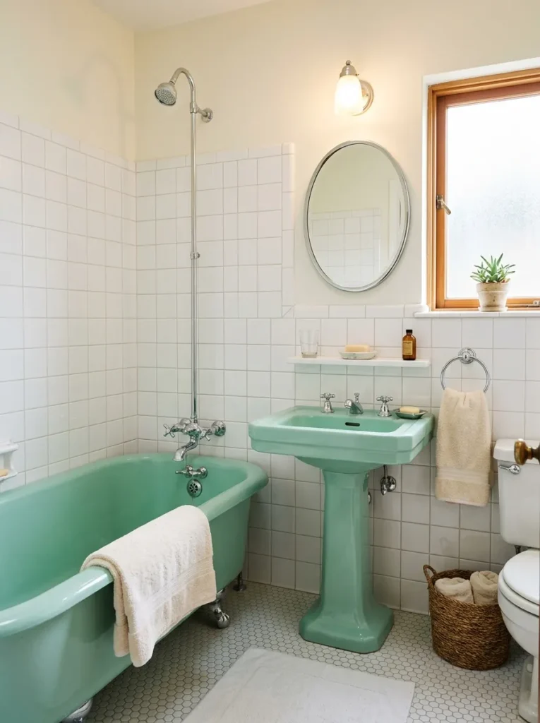 Mint Green Fixtures