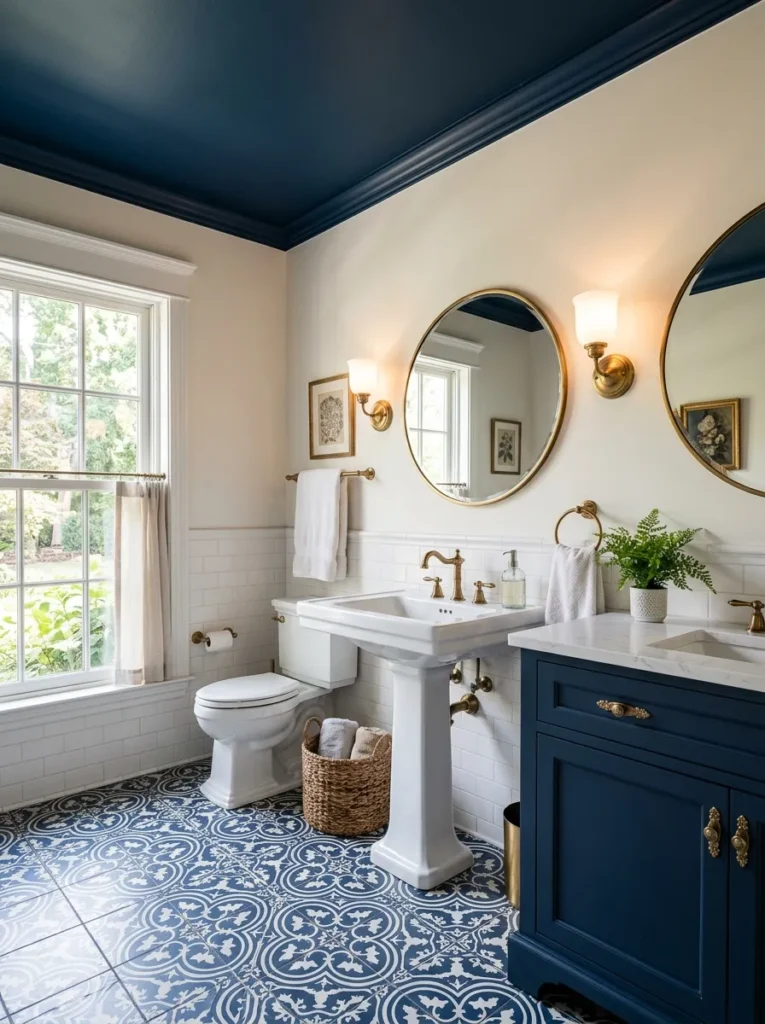 Moody Blue Ceiling