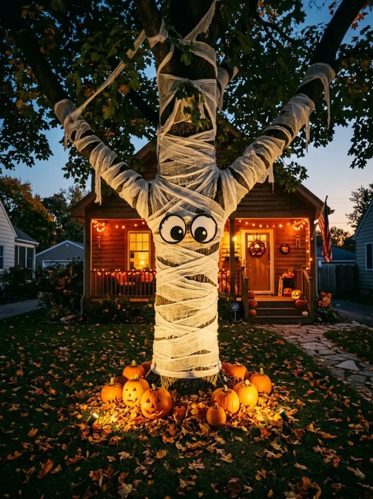 Mummy Tree Wrap