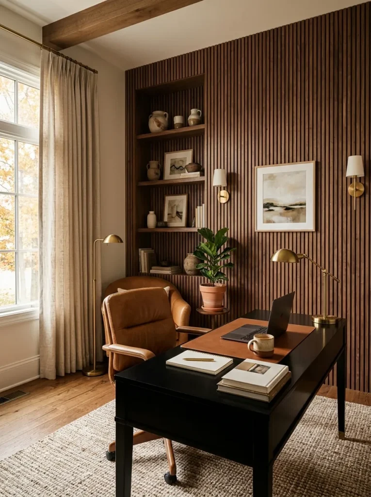 Natural Wood Paneling