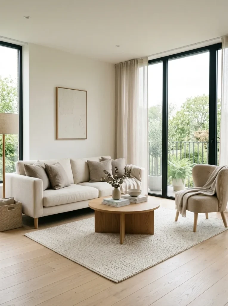 Neutral Layered Seating