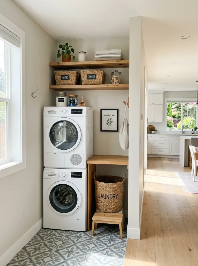 Open Laundry Nook