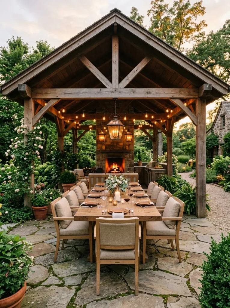 Outdoor Dining Pavilion