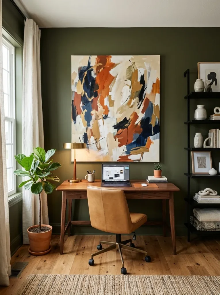 Oversized Abstract Art