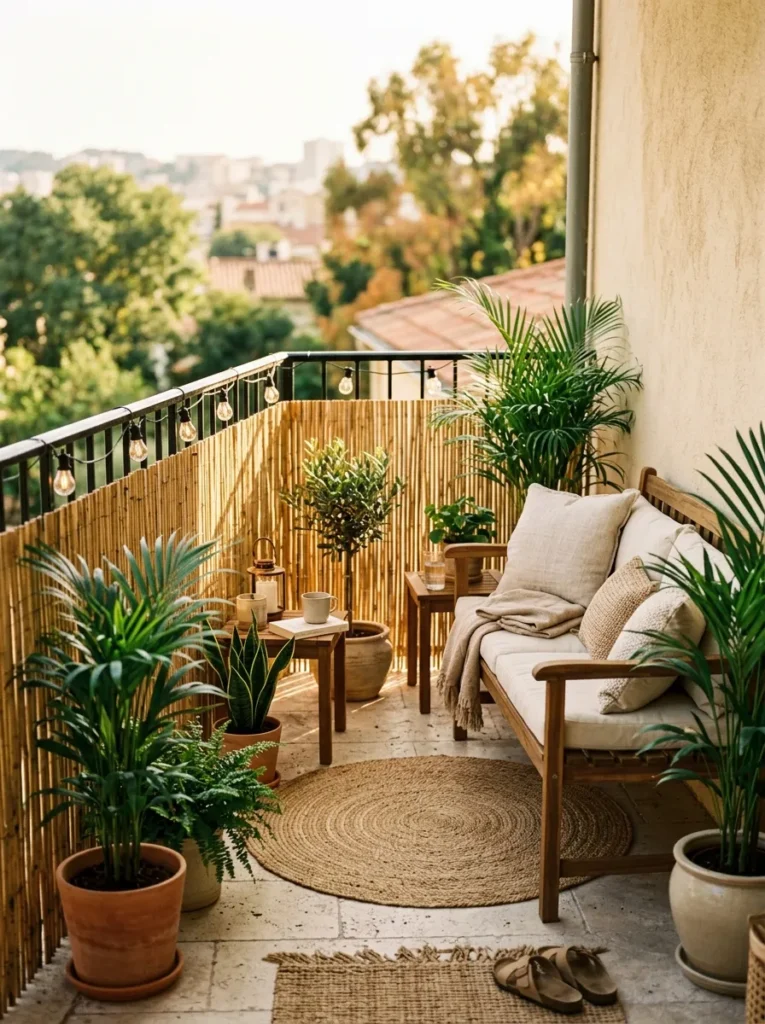 Privacy Bamboo Screen