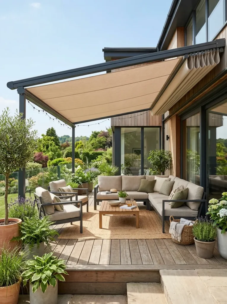 Retractable Fabric Cover