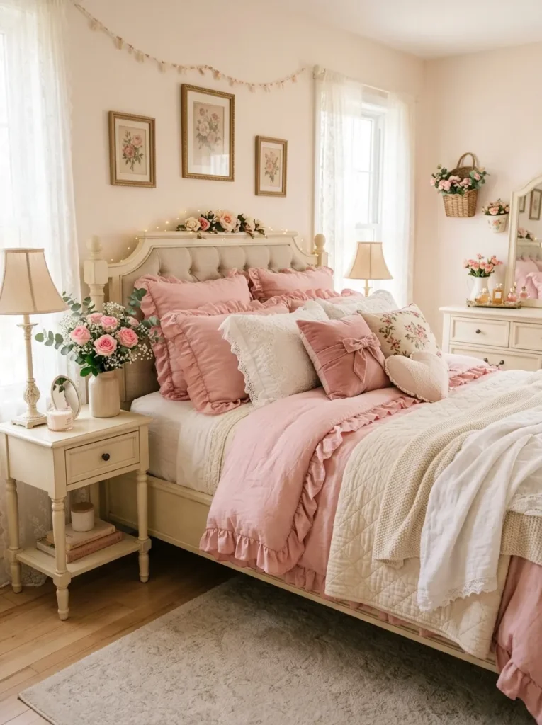 Ruffled Bedding Accents