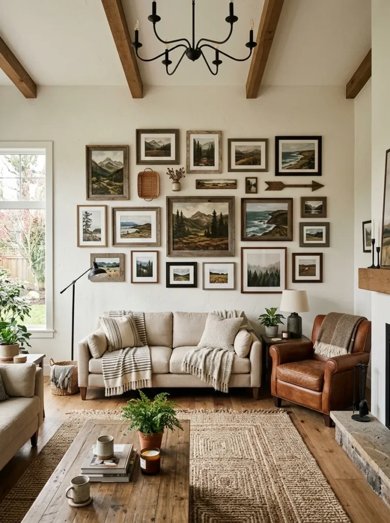 Rustic Gallery Wall