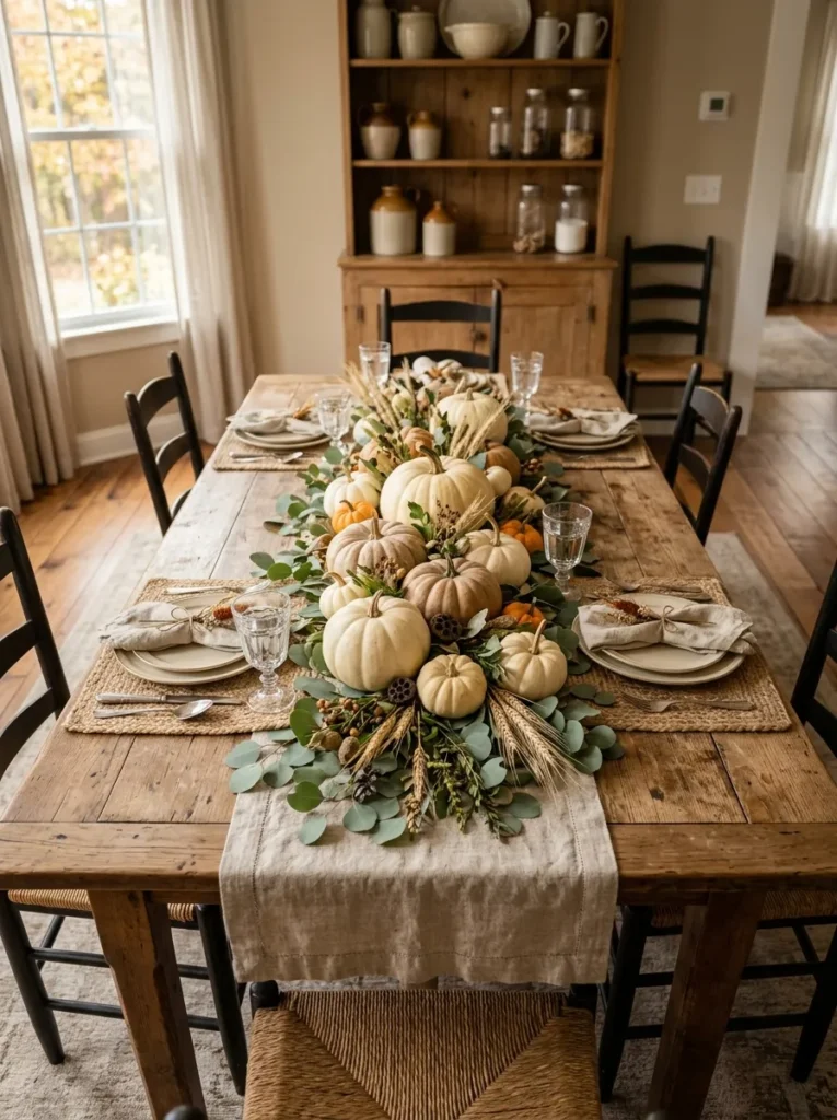 Rustic Pumpkin Centerpiece