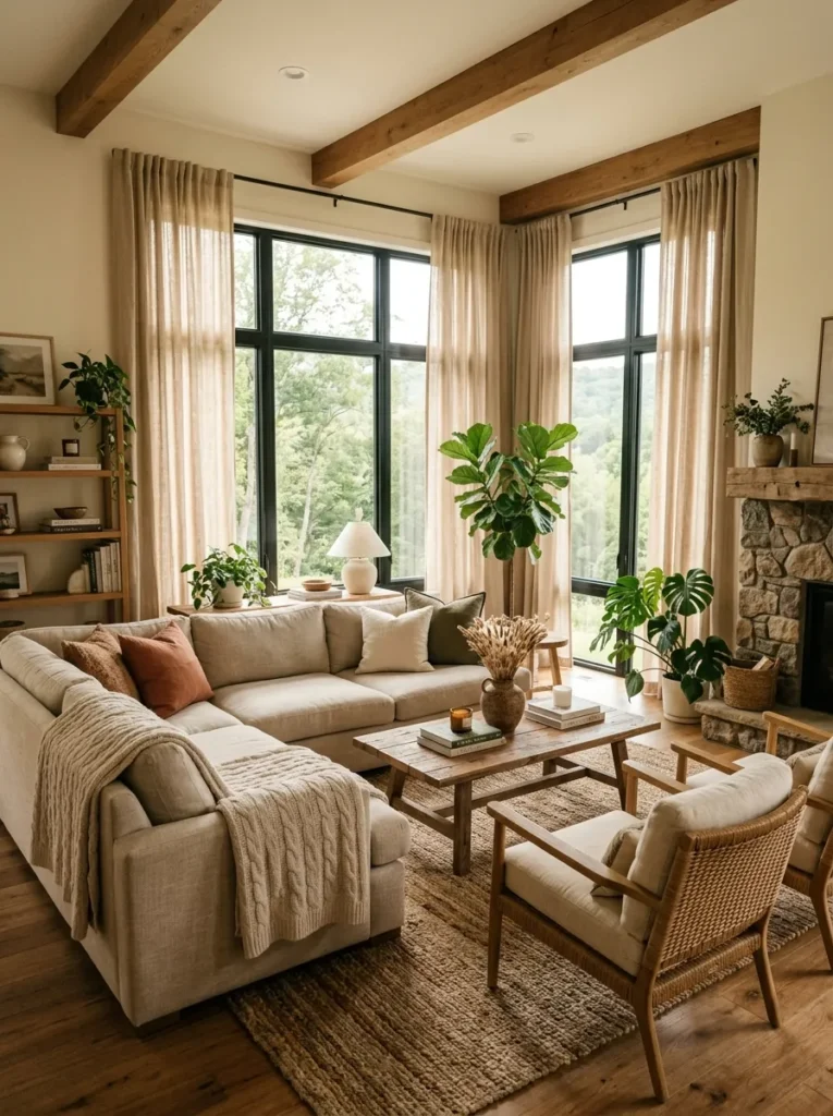 Rustic Window Treatments