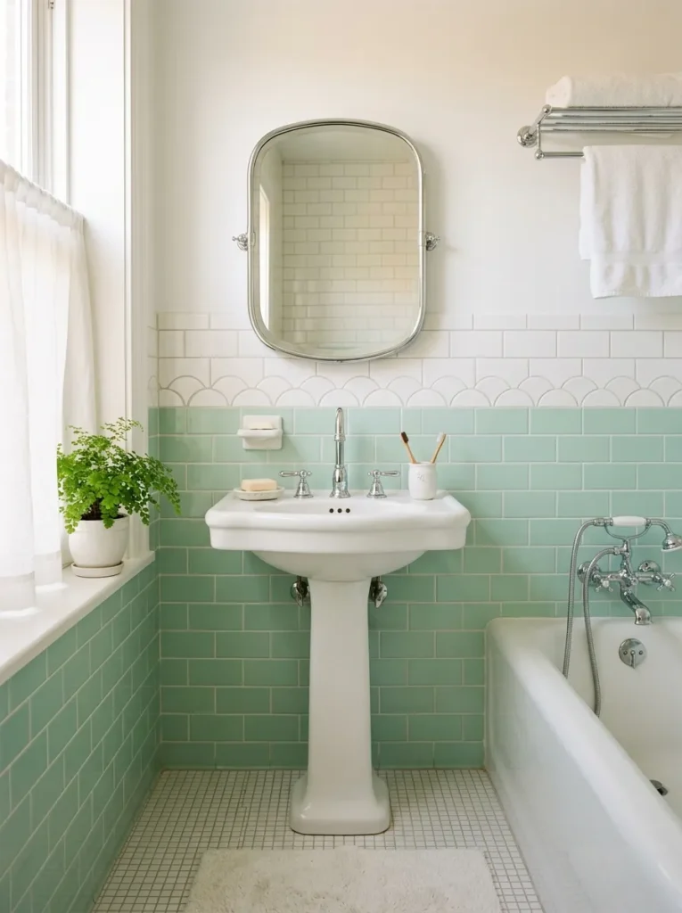 Scalloped Tile Border
