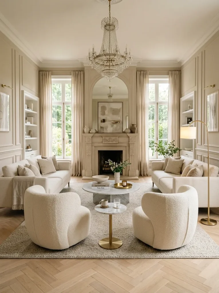 Sculptural Accent Chairs