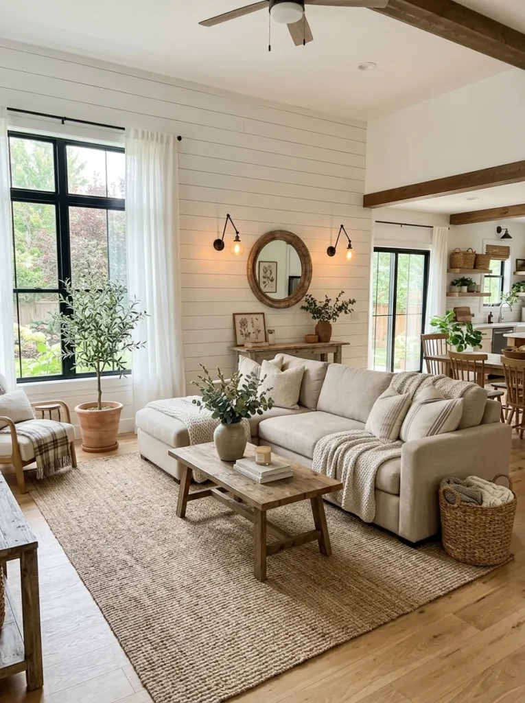 Shiplap Feature Wall