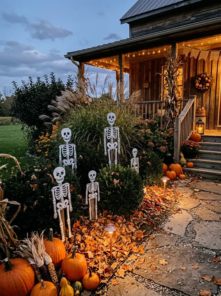 Skeleton Garden Stakes