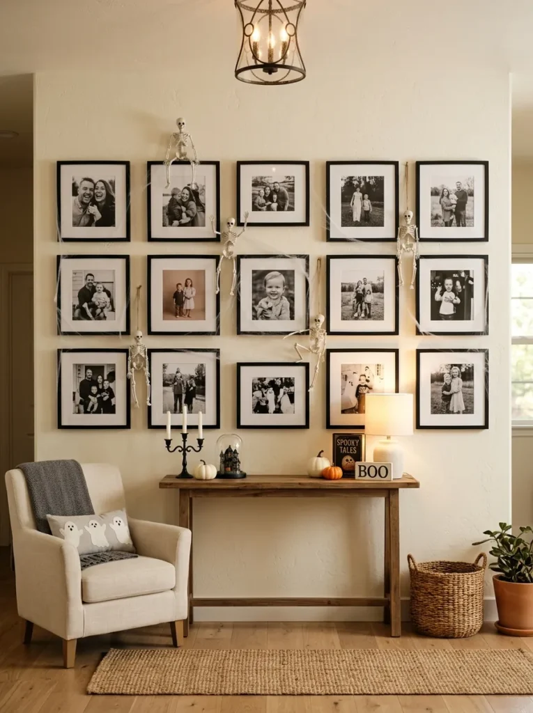 Skeleton Photo Wall