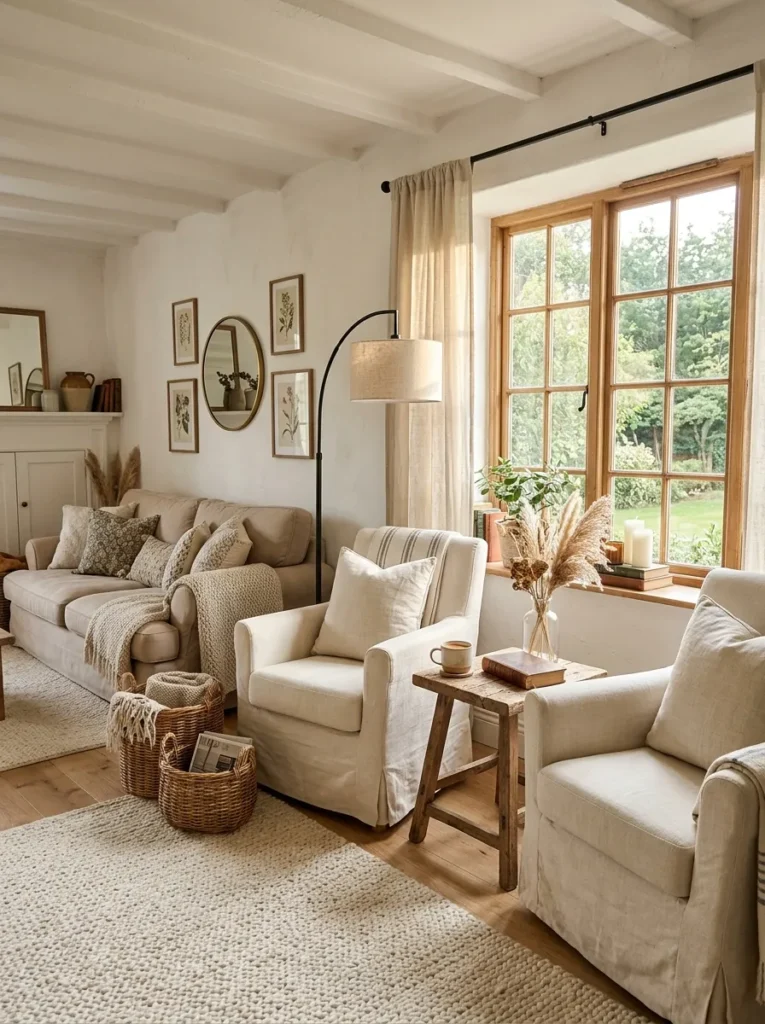 Slipcovered Accent Chairs