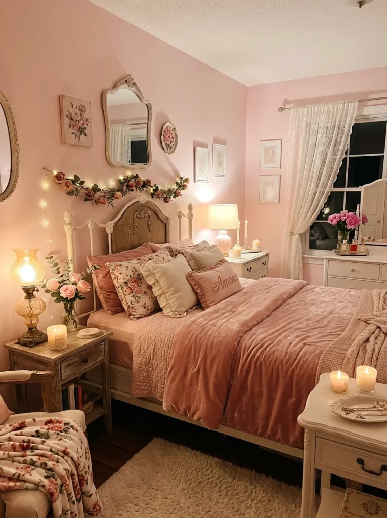 Soft Pink Lighting
