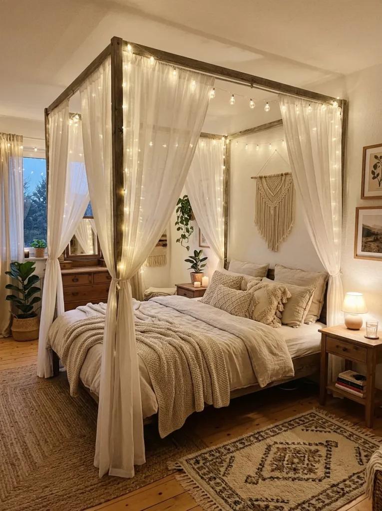String Light Canopy