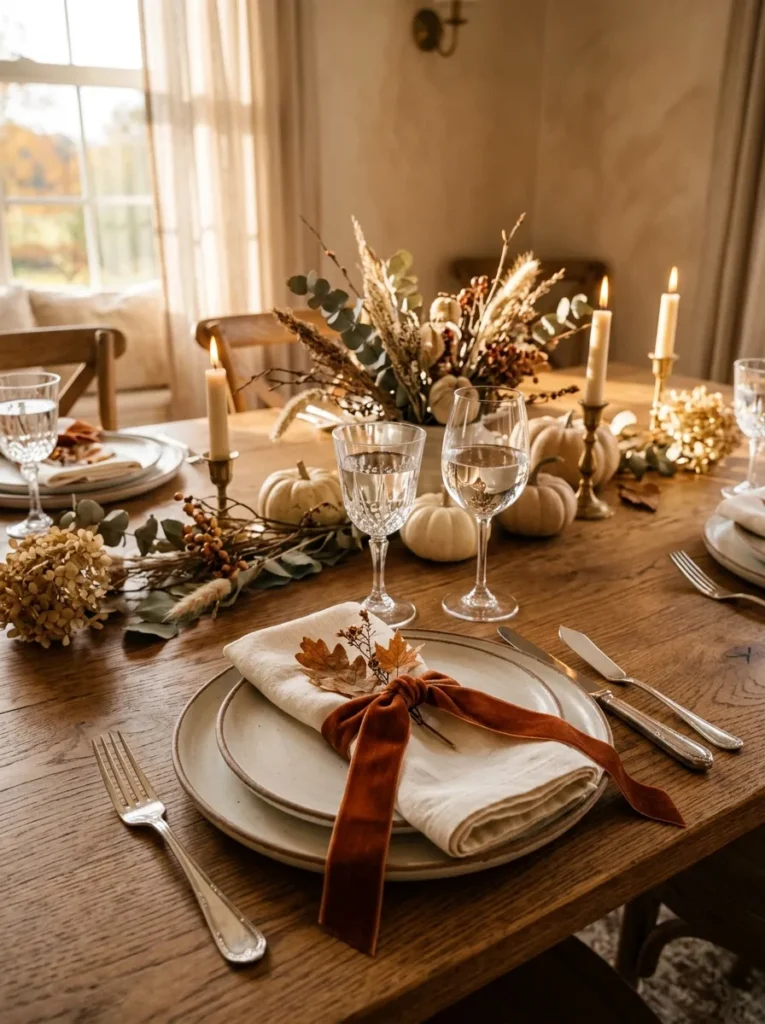 Velvet Napkin Ties