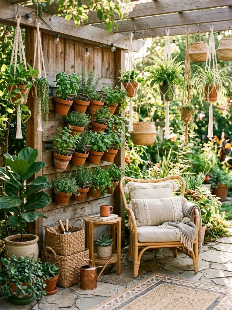 Vertical Herb Garden