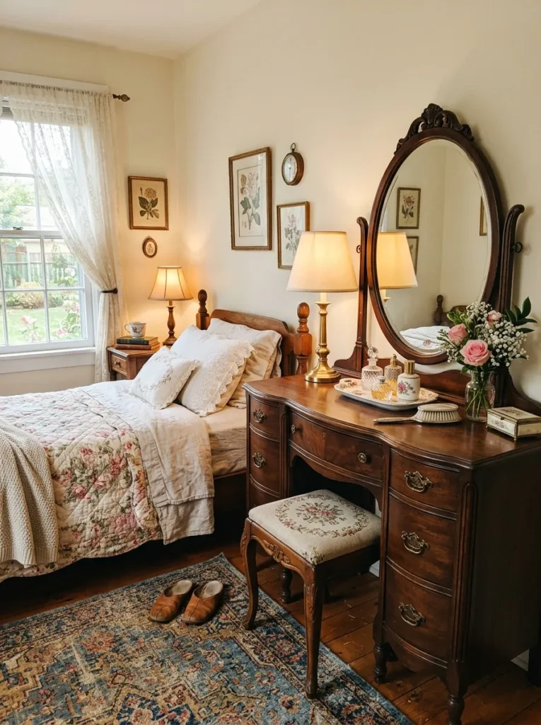 Vintage Dressing Vanity