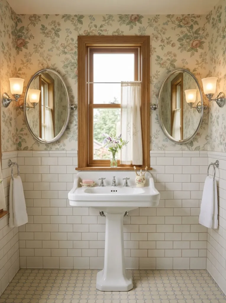 Vintage Floral Wallpaper