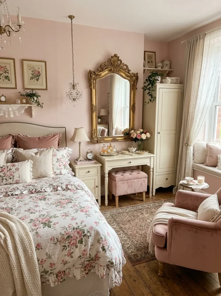 Vintage Mirror Display