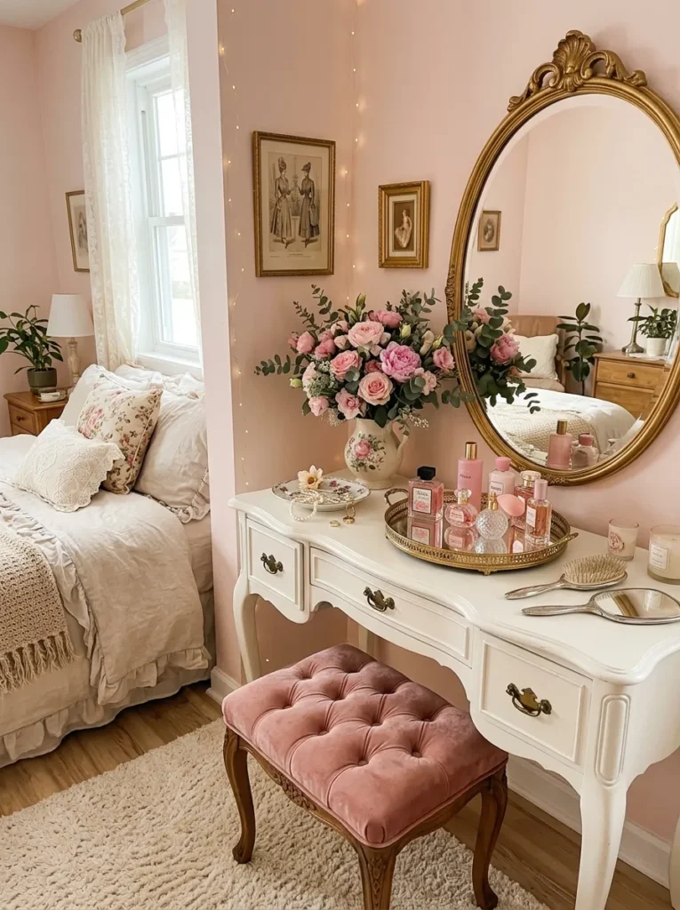Vintage Vanity Corner