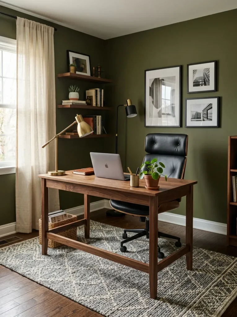 Walnut Wood Desk