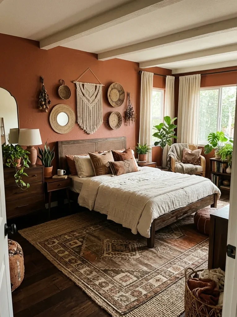 Warm Earth Tone Walls