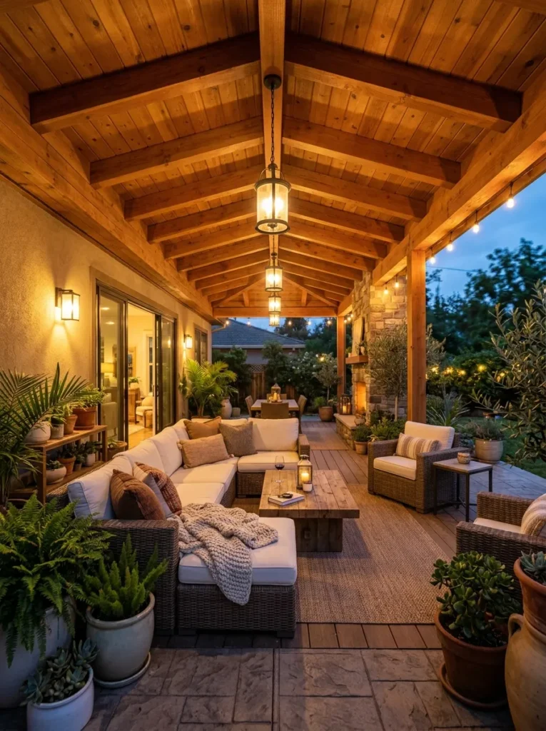 Warm Outdoor Lighting