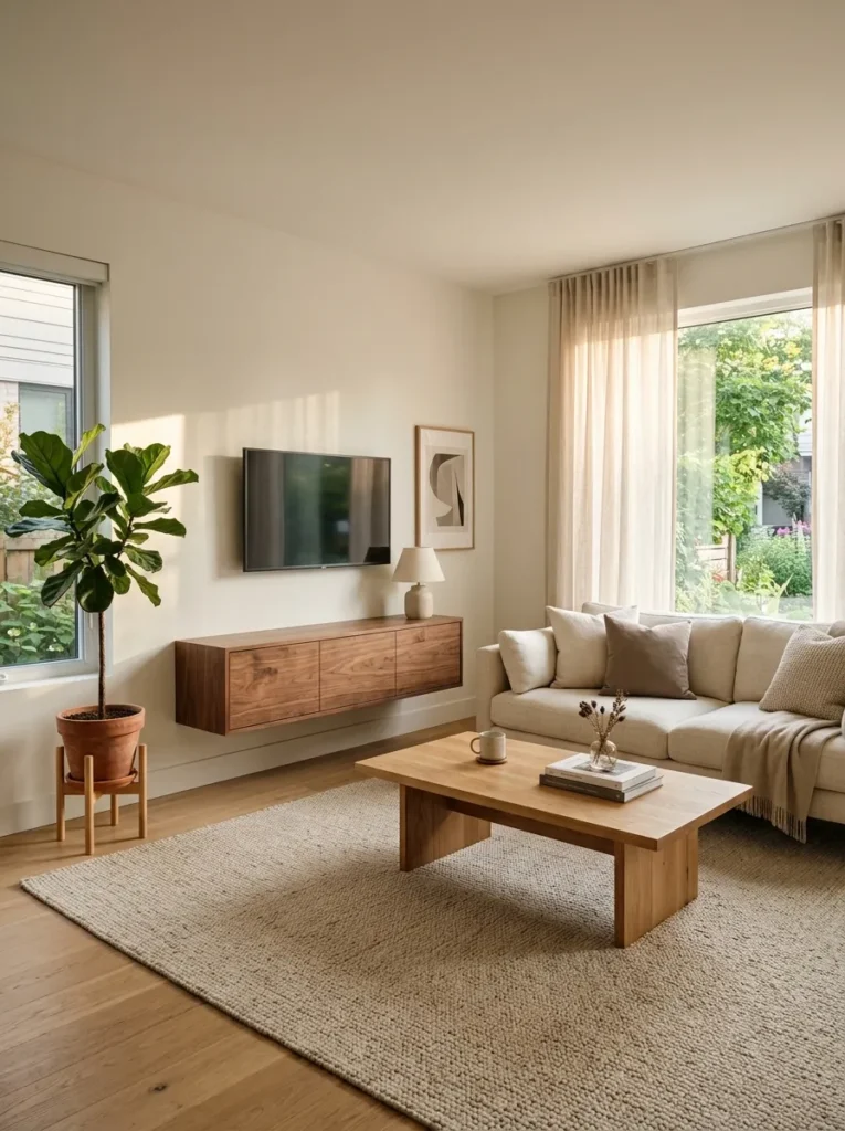 Warm Wood Accents