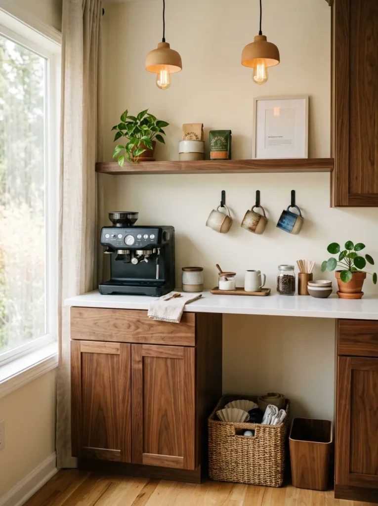 Warm Wood Cabinets