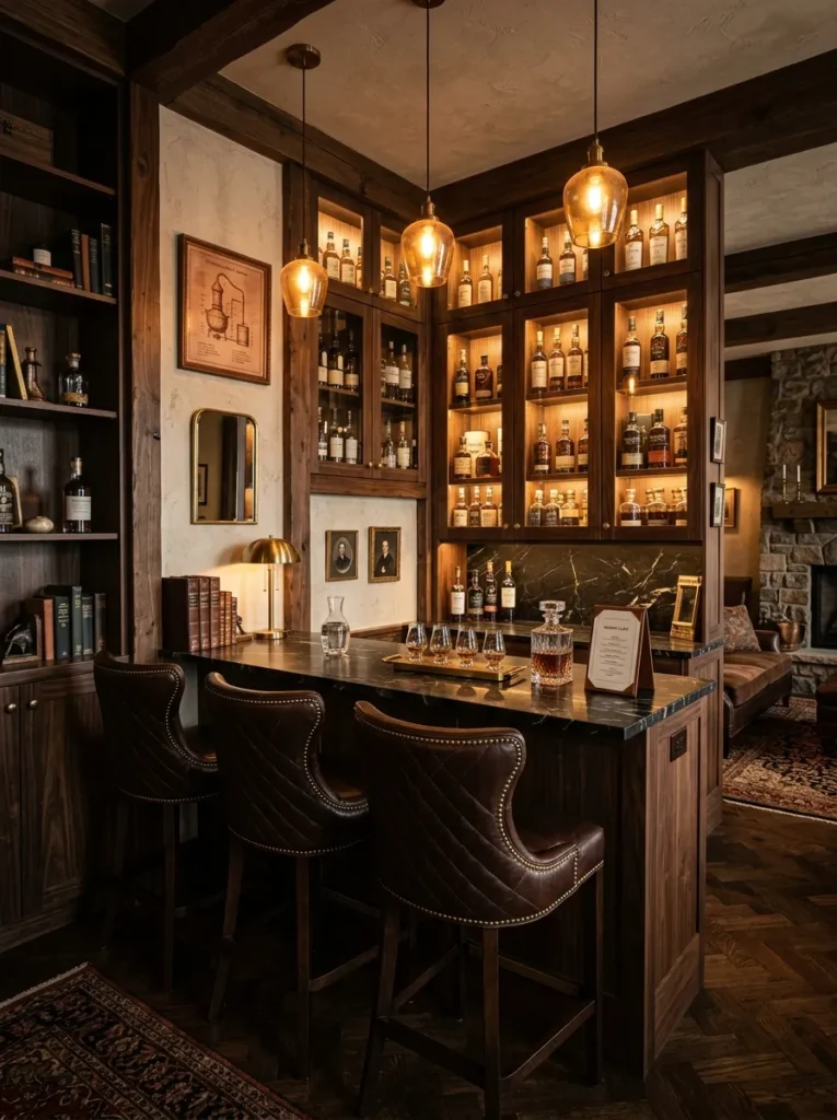 Whiskey Tasting Room