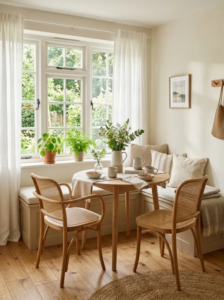 Window-Side Breakfast Nook