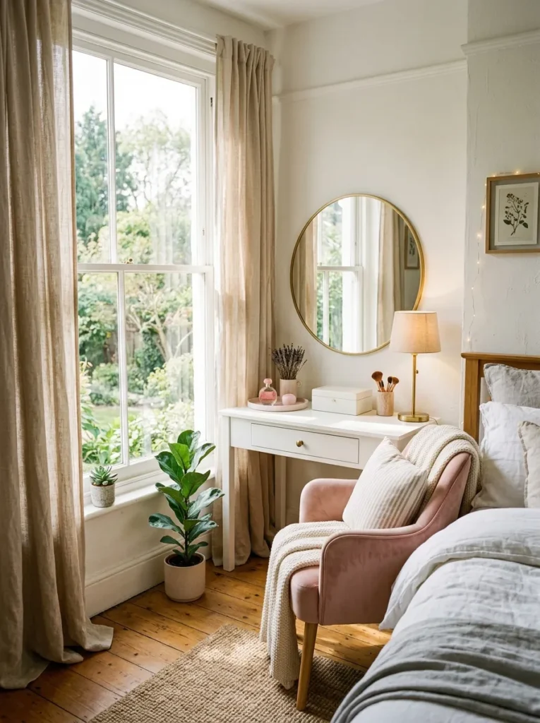 Window Side Vanity