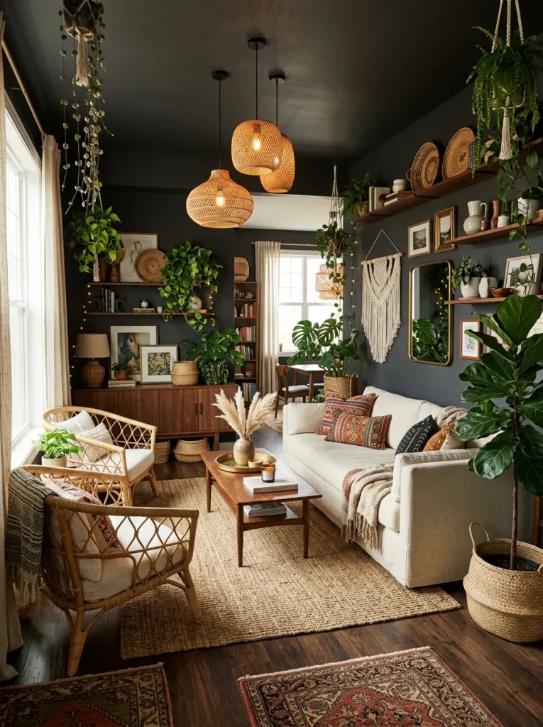 Woven Rattan Details