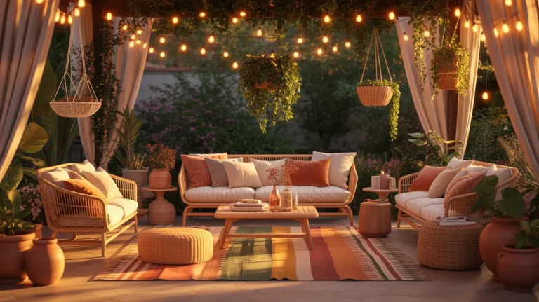 boho patio decor ideas