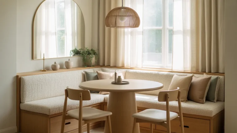 corner dining nook
