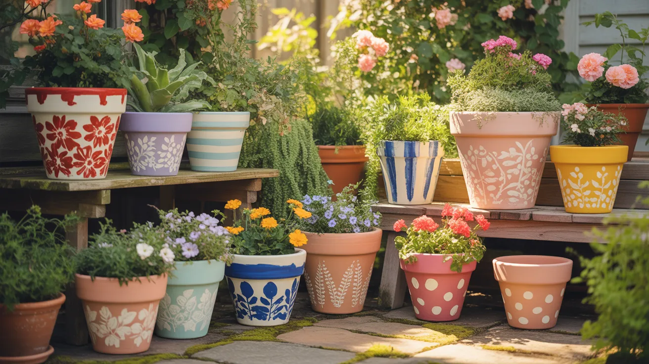 pot painting ideas
