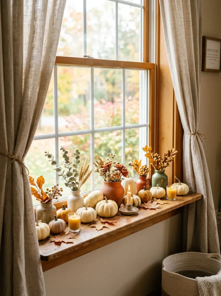 Autumn Window Sill