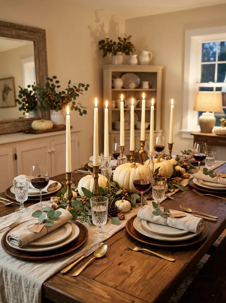 Candlelit Table Glow