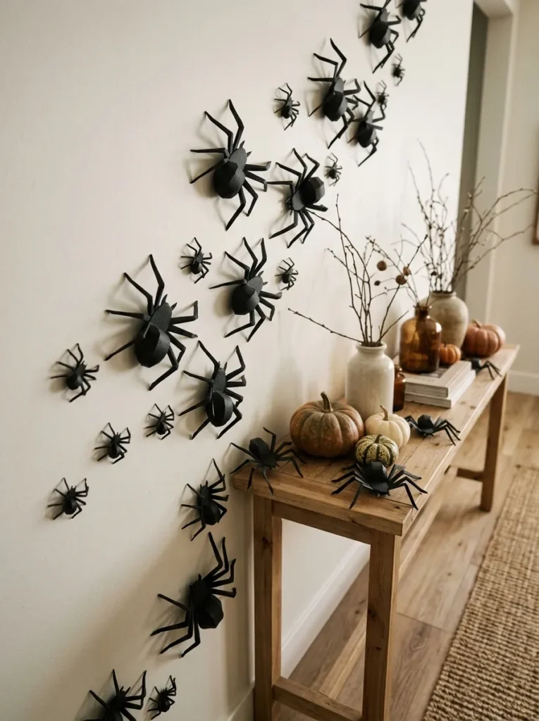 Cardboard Spider Cluster
