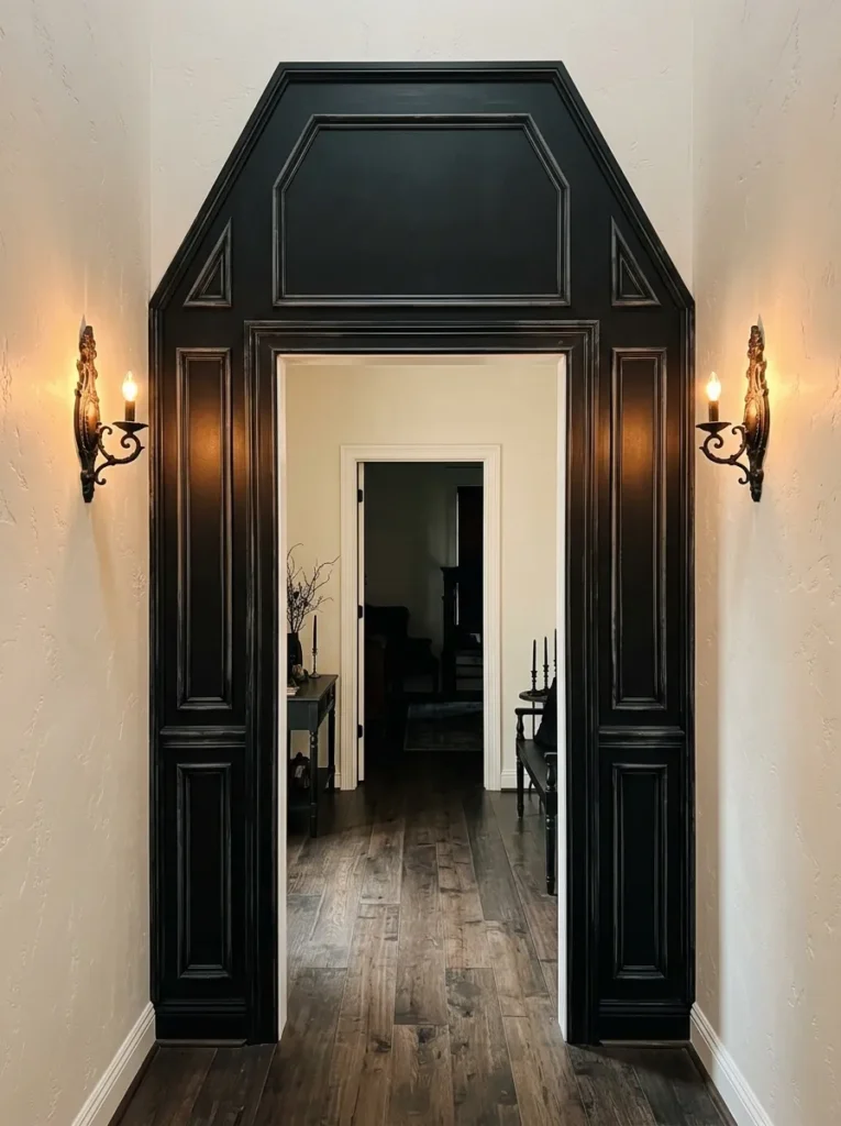 Coffin Doorway Frame