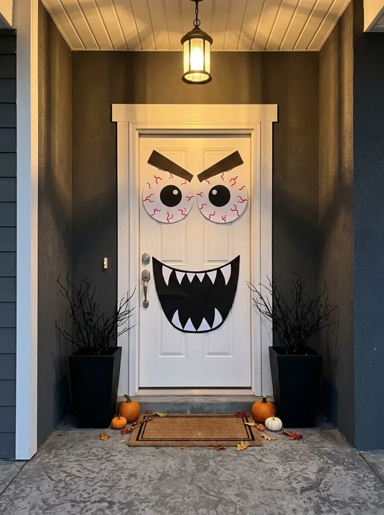Creepy Eyeball Door