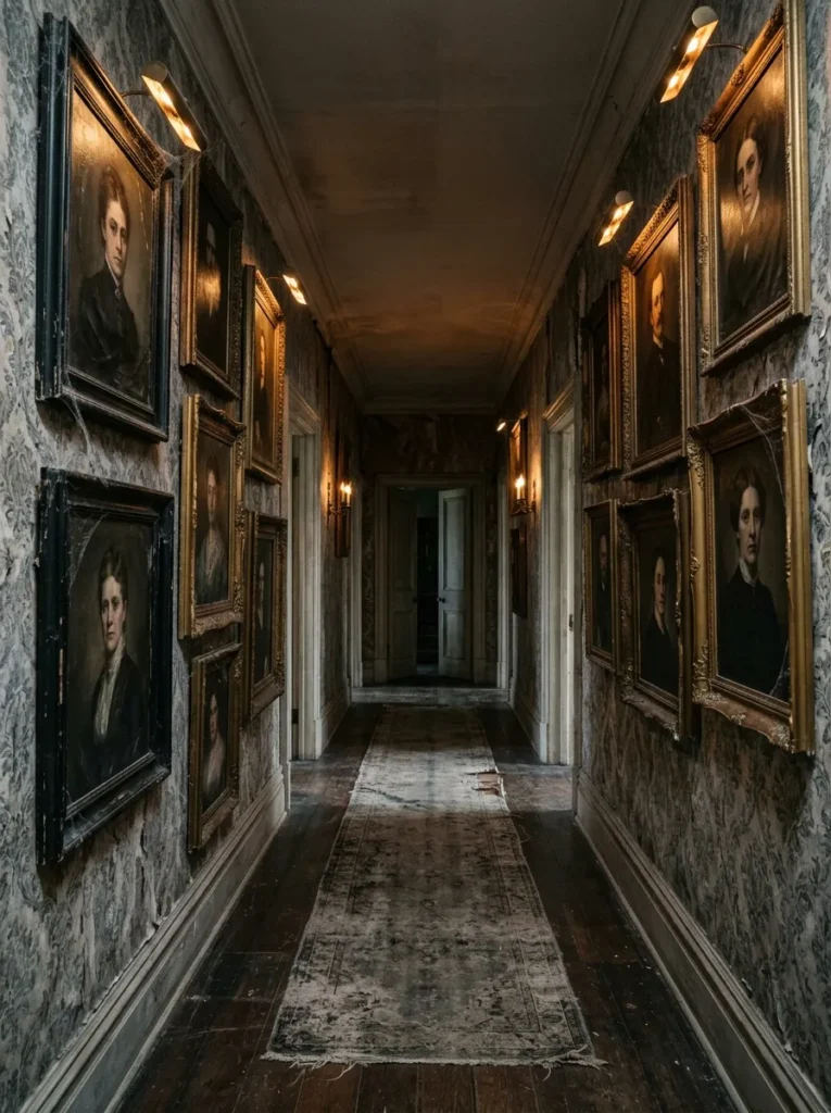 Creepy Portrait Wall