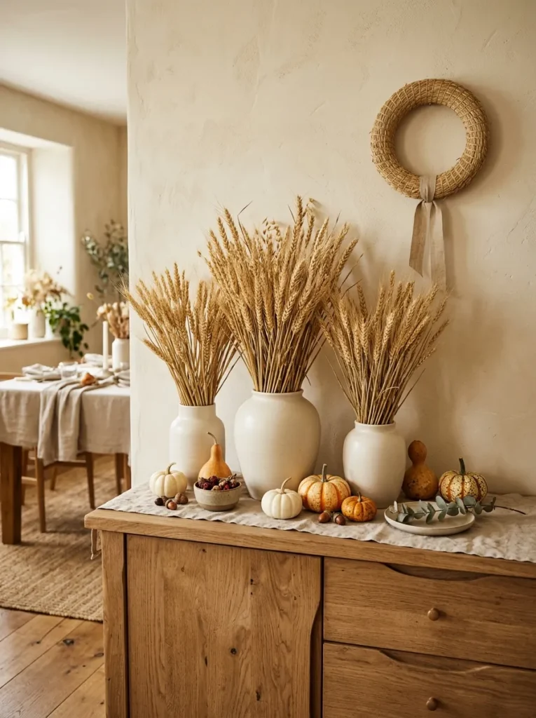 Dried Wheat Bundles