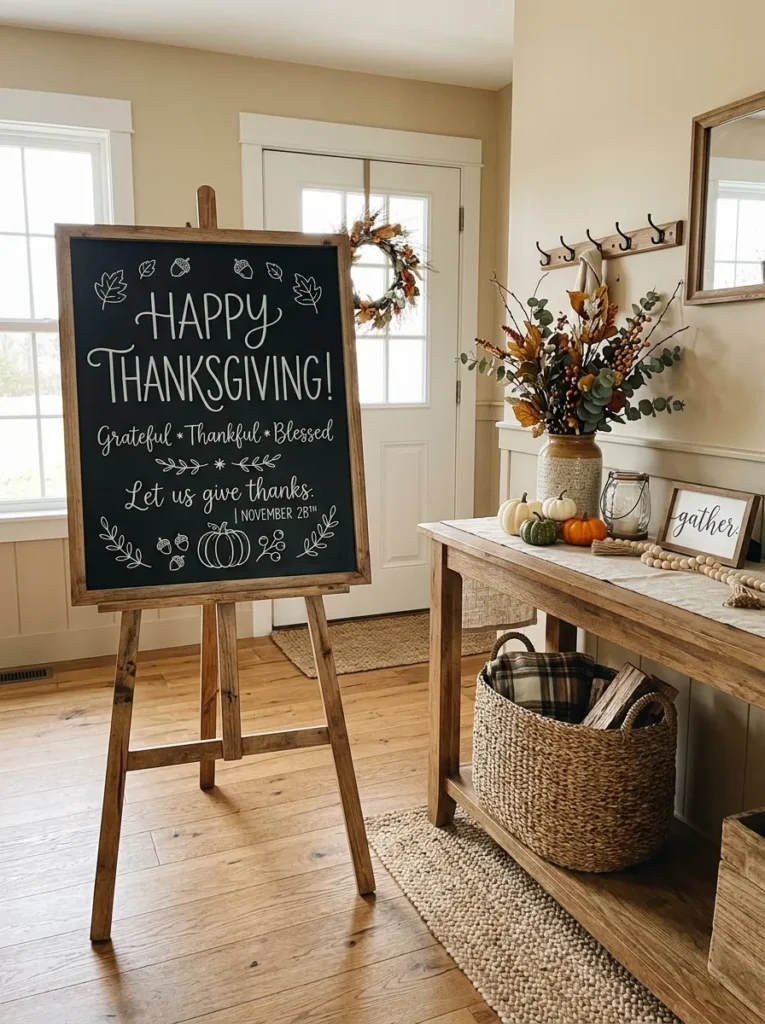 Easel Entry Sign